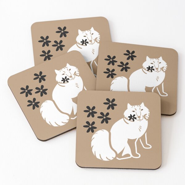 Item preview, Arctic fox Black and White #4 designed and sold by belettelepink.