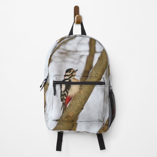 Item preview, Moment of wonder. Great spotted woodpecker Winter 2026 designed and sold by Jouko Lehto Photography.