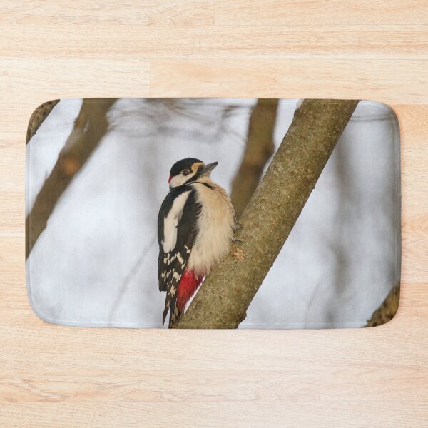 Item preview, Moment of wonder. Great spotted woodpecker Winter 2026 designed and sold by Jouko Lehto Photography.