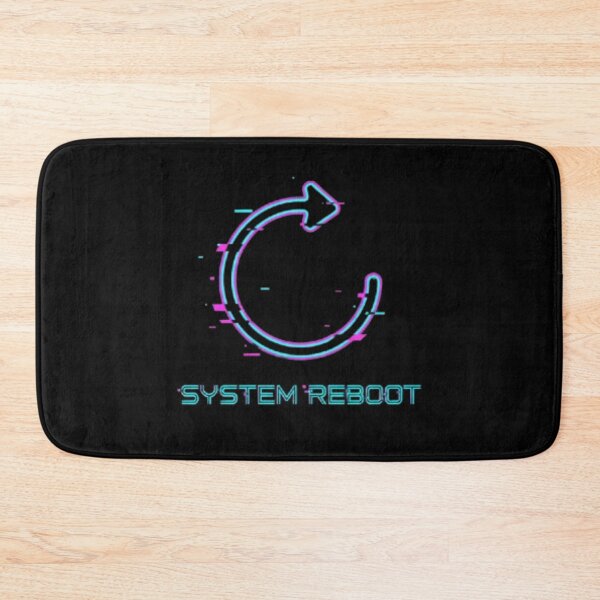 Item preview, System Reboot – Cyberpunk Tech Interface Design designed and sold by trend-forge.