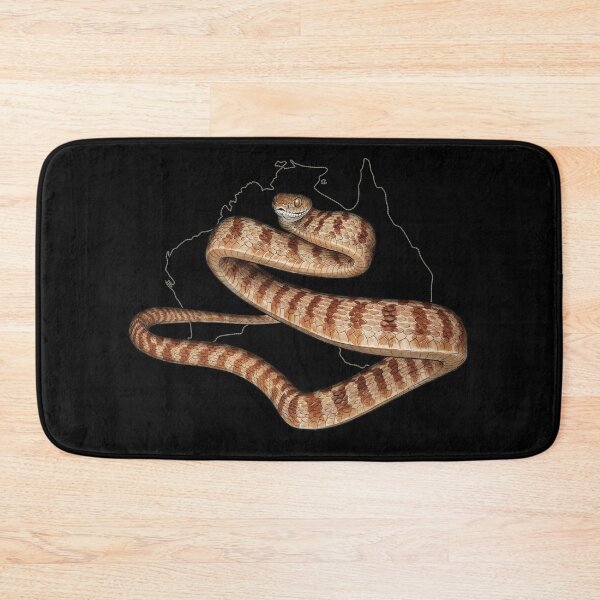 Item preview, The Arboreal Acrobat: Brown Tree Snake (Boiga irregularis) Vintage Wildlife Print designed and sold by FreiherrPK.