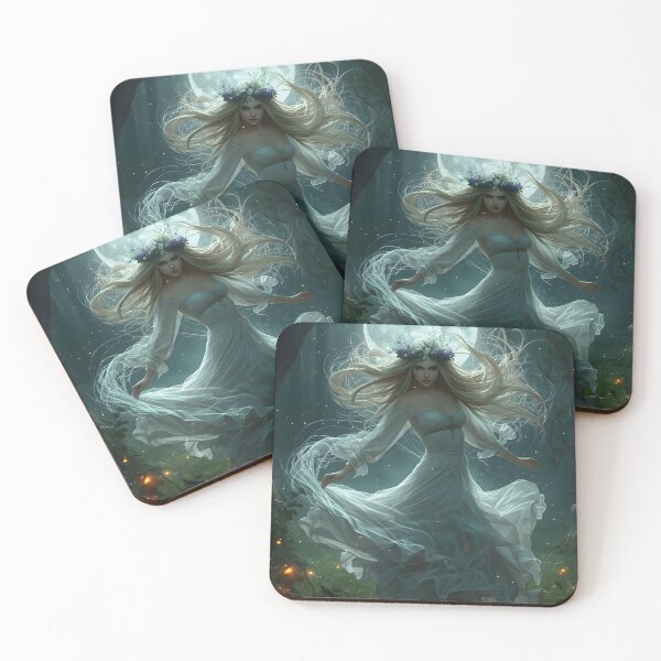 Item preview, The Forest Spirit — Dark Gothic Fantasy Art designed and sold by PolarisQuill.