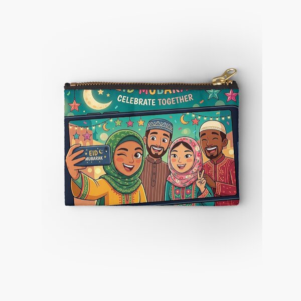 Item preview, Eid Selfie - Cute Muslim Friends Celebrating Together designed and sold by WowDezign.