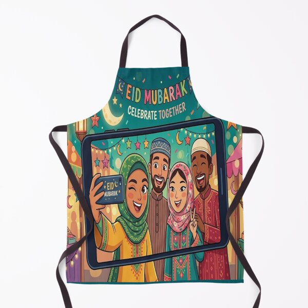 Item preview, Eid Selfie - Cute Muslim Friends Celebrating Together designed and sold by WowDezign.