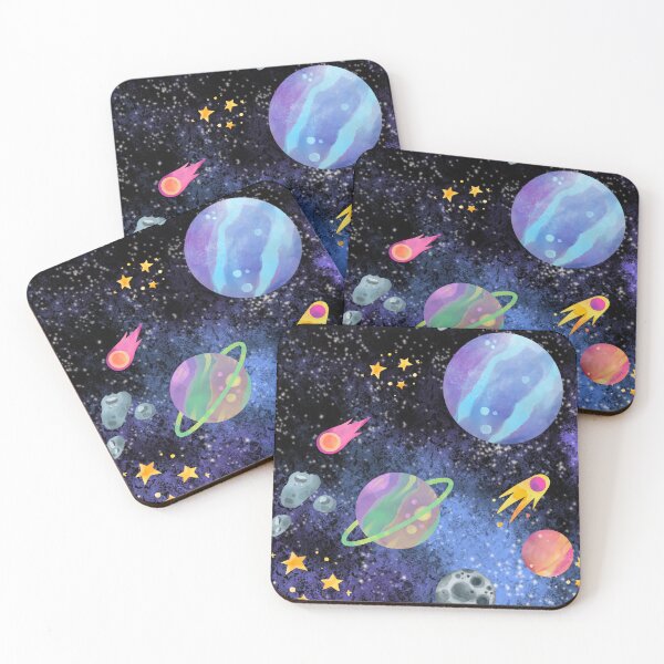 Item preview, Colorful Space Planets Design | Cute Galaxy, Stars, Comets & Cosmic Aesthetic Design designed and sold by swdesigns714.