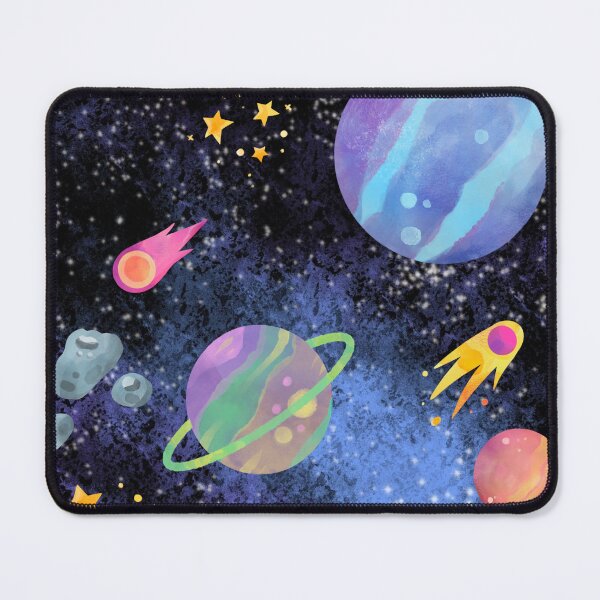 Item preview, Colorful Space Planets Design | Cute Galaxy, Stars, Comets & Cosmic Aesthetic Design designed and sold by swdesigns714.