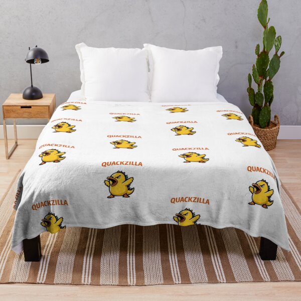 Item preview, Quackzilla – Angry Monster Duck | Funny Duck Kaiju Cartoon Design designed and sold by FrenchieFever.