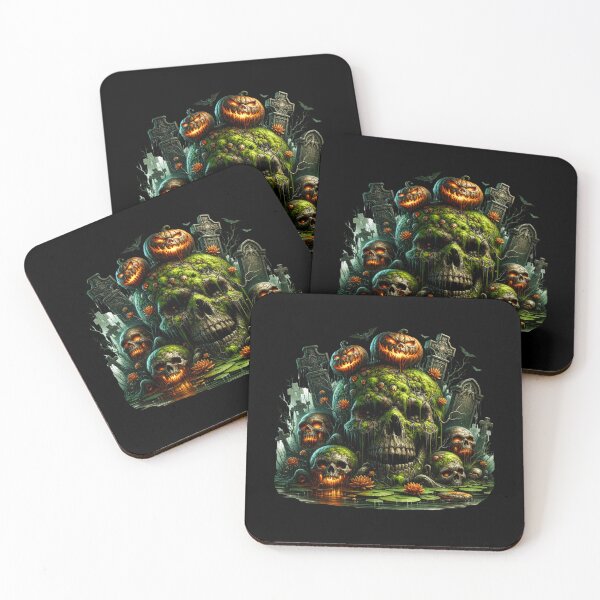 Item preview, Horror Skull Aesthetic – Creepy Gothic Skull Design designed and sold by artedigital99.