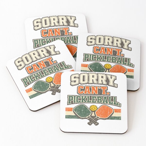 Item preview, Sorry Can’t Pickleball Shirt, Retro Pickleball T-Shirt designed and sold by edman765.
