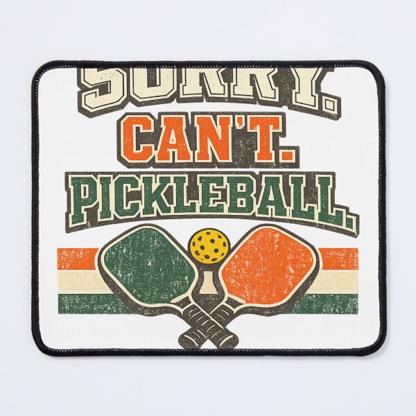 Item preview, Sorry Can’t Pickleball Shirt, Retro Pickleball T-Shirt designed and sold by edman765.