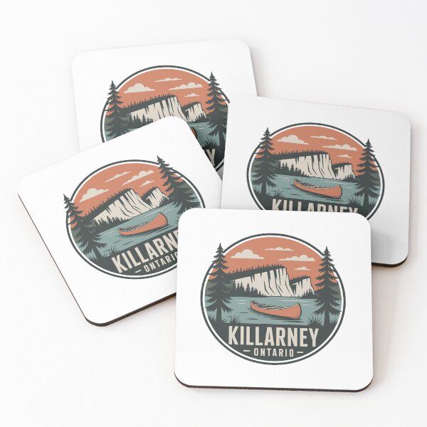 Item preview, Killarney Ontario - Killarney Ontario Canoe Sunset Wilderness Scene designed and sold by JessArty ⭐⭐⭐⭐⭐.