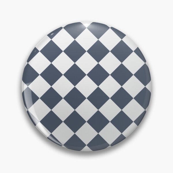 Item preview, Checkerboard White and Slate Pattern designed and sold by pattern-archive.