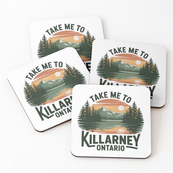Item preview, Killarney Ontario - Take Me To Killarney Ontario Forest Sunset designed and sold by JessArty ⭐⭐⭐⭐⭐.
