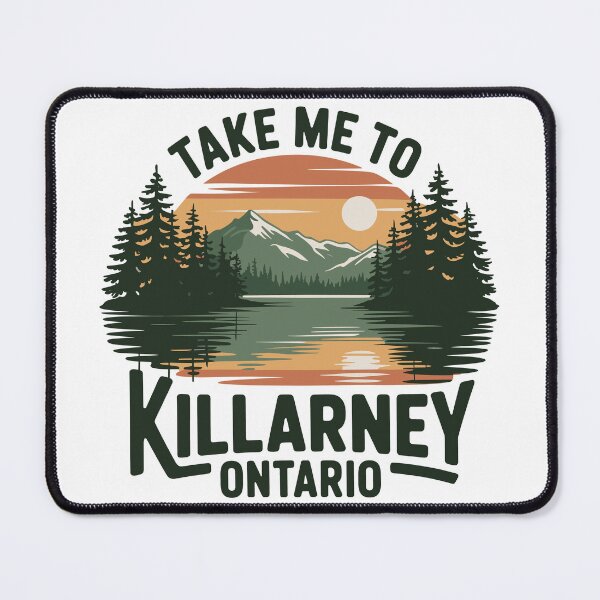 Item preview, Killarney Ontario - Take Me To Killarney Ontario Forest Sunset designed and sold by JessArty ⭐⭐⭐⭐⭐.