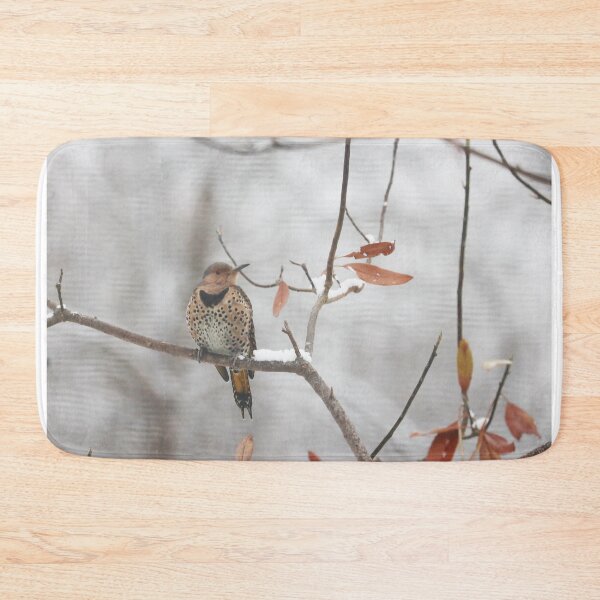 Item preview, Northern Flicker in Winter designed and sold by Alice  Becky Kahn.