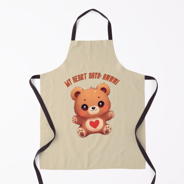 Item preview, Cute Teddy Bear Holding Heart, Teddy Bear with Heart designed and sold by OLYUS.