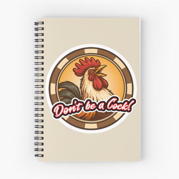 Item preview, Don't Be a Cock! Poker Chip designed and sold by SquishyKitkat.