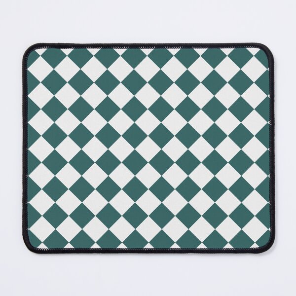 Item preview, Checkerboard White and Teal Pattern designed and sold by pattern-archive.