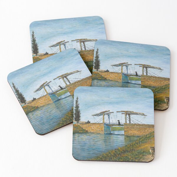 Item preview, The Cat at Langlois Bridge designed and sold by Ocelot-T.