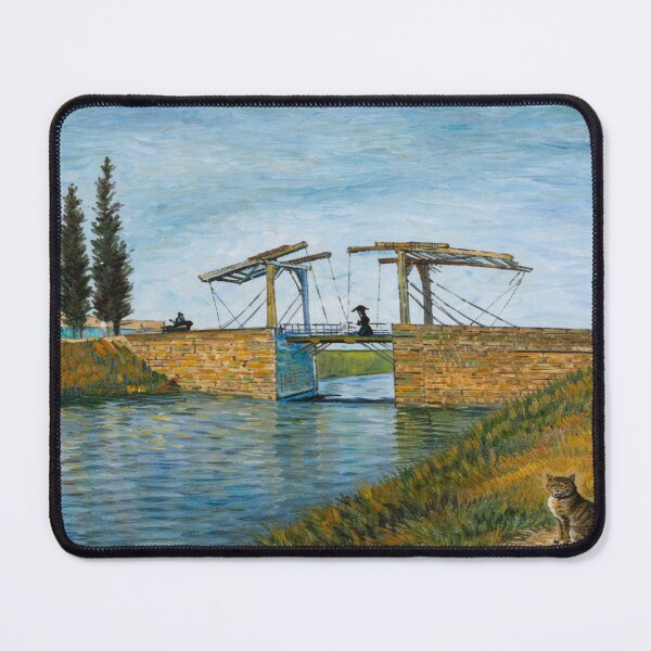 Item preview, The Cat at Langlois Bridge designed and sold by Ocelot-T.