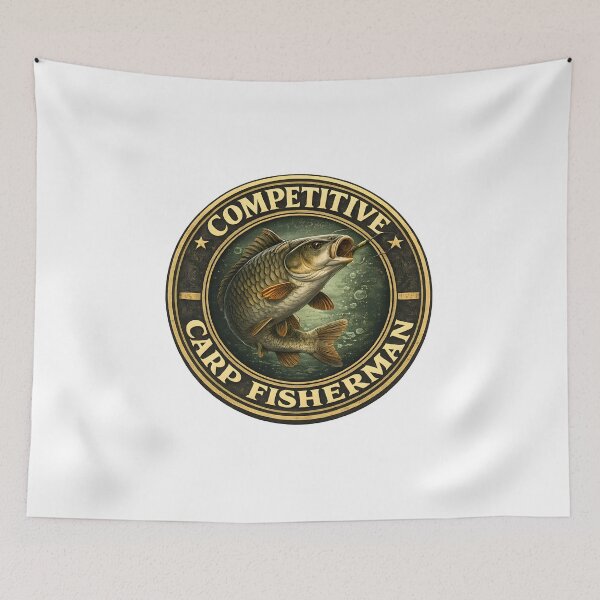 Item preview, Competitive Carp Fisherman designed and sold by Bjorkqvist.