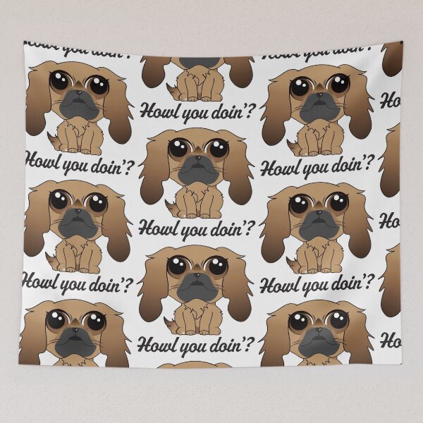 Item preview, Howl you doin.? designed and sold by KathyRHuff.