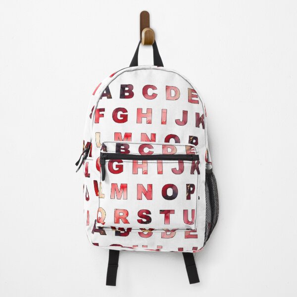 Item preview, Marbled Alphabet Letters in Red Tones designed and sold by katifinell.