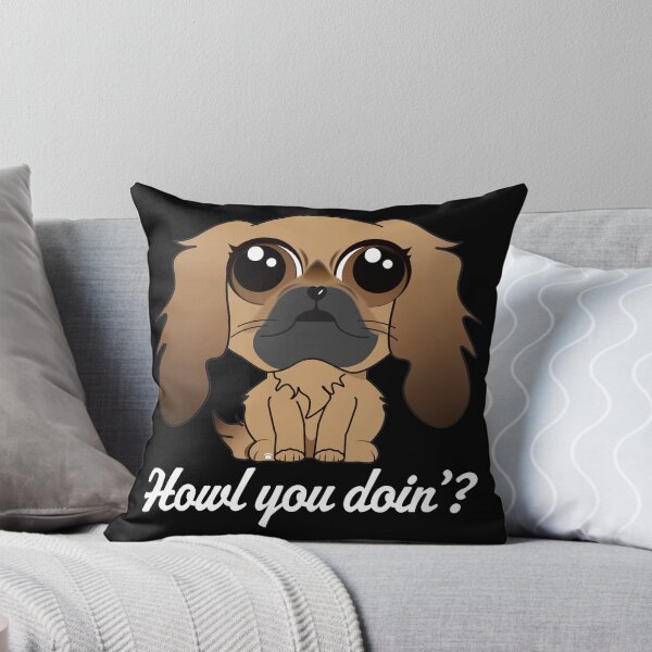 Item preview, Howl you doin'? white lettering designed and sold by KathyRHuff.