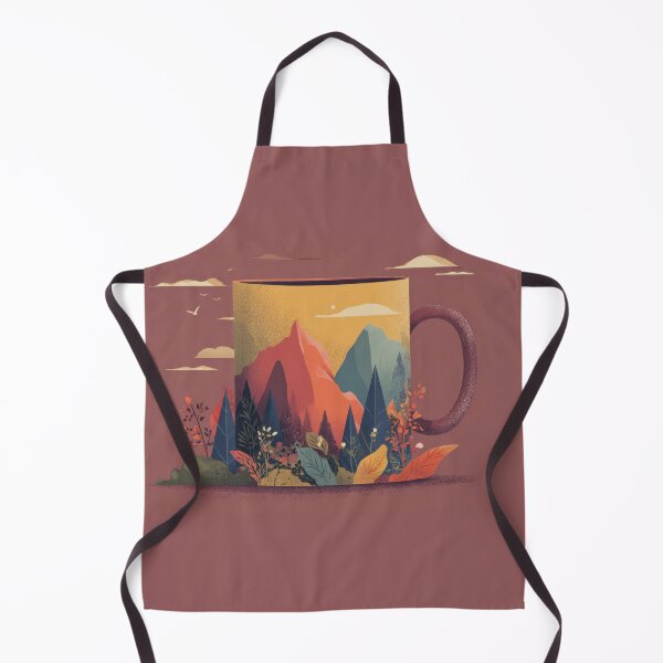 Item preview, Mountain landscape on a mug designed and sold by anytka.