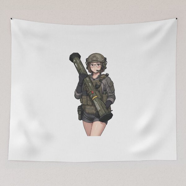 Item preview, Rocket Launcher Girl designed and sold by RAWLIFEGRAPHIC.