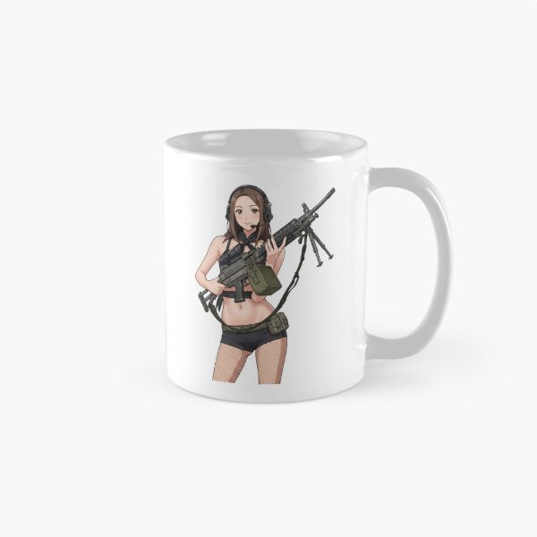 Item preview, Machine Gun Girl designed and sold by RAWLIFEGRAPHIC.