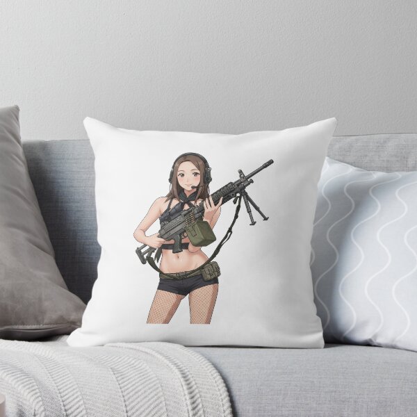 Item preview, Machine Gun Girl designed and sold by RAWLIFEGRAPHIC.