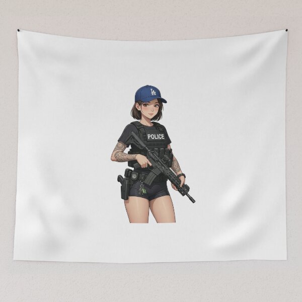 Item preview, Police Girl designed and sold by RAWLIFEGRAPHIC.