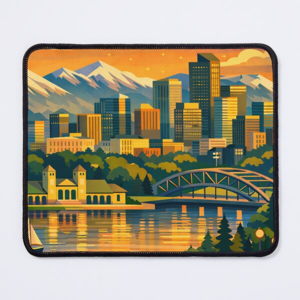 Item preview, Denver Postcard  designed and sold by MatthewHeights.