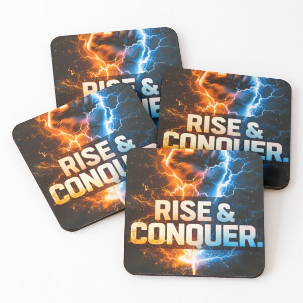 Item preview, Rise & Conque designed and sold by Bindoshop.
