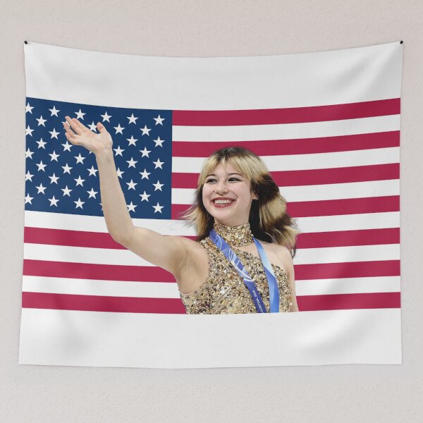 Item preview, Alyssa Liu American Flag designed and sold by EigengrauART.