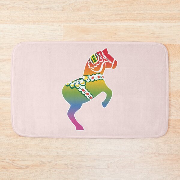 Item preview, Radiant Pride: The Rearing Rainbow Dalahäst designed and sold by knappidesign.