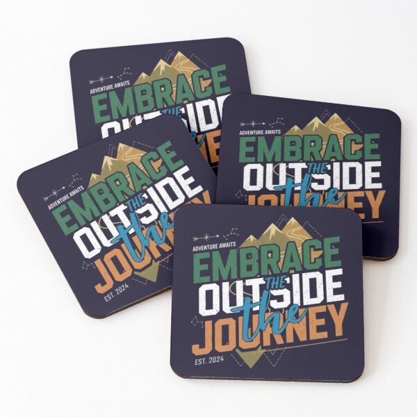 Item preview, “Adventure Awaits – Embrace the Outside Typography” designed and sold by Dogandesighn.