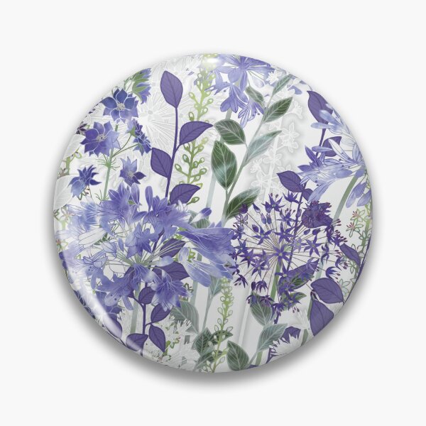 Item preview, Agapanthus and Allium Blue Flower Meadow Garden designed and sold by Fiona Calder Designs.