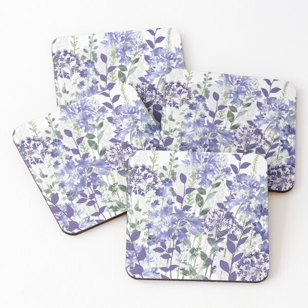Item preview, Agapanthus and Allium Blue Flower Meadow Garden designed and sold by Fiona Calder Designs.