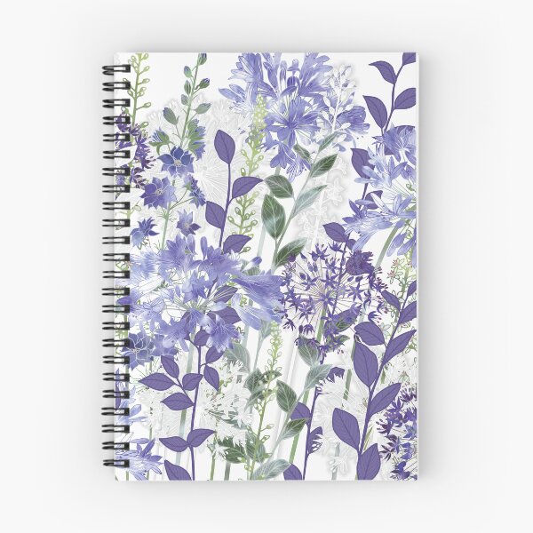 Item preview, Agapanthus and Allium Blue Flower Meadow Garden designed and sold by Fiona Calder Designs.
