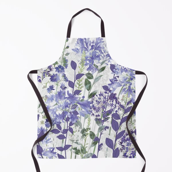 Item preview, Agapanthus and Allium Blue Flower Meadow Garden designed and sold by Fiona Calder Designs.