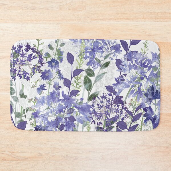 Item preview, Agapanthus and Allium Blue Flower Meadow Garden designed and sold by Fiona Calder Designs.