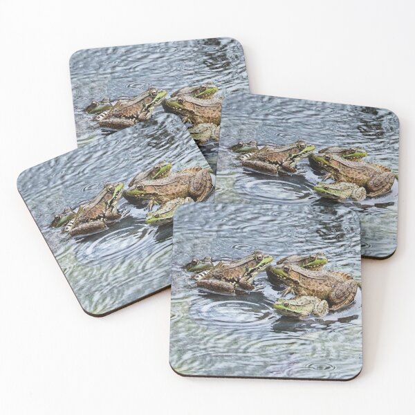 Item preview, Pile of frogs on a rainy day. designed and sold by Alice Kahn.
