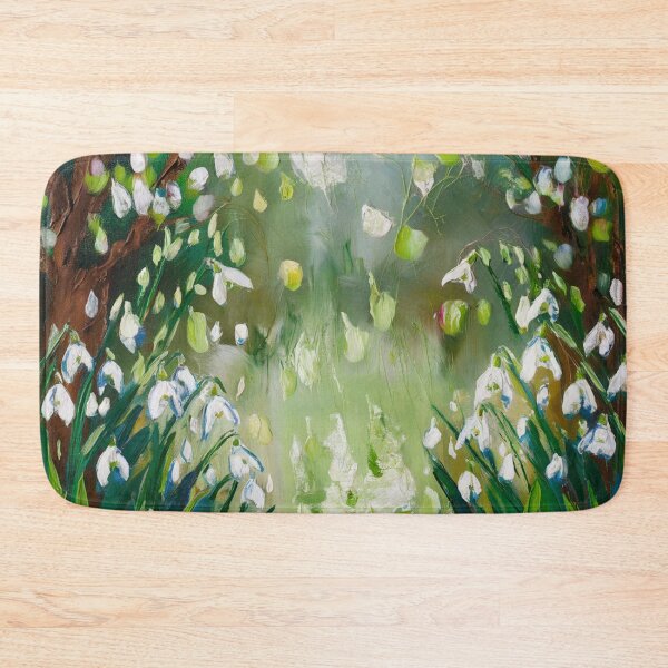 Item preview, Waltz of the snowdrops,oil paint. designed and sold by elegantpaterns.