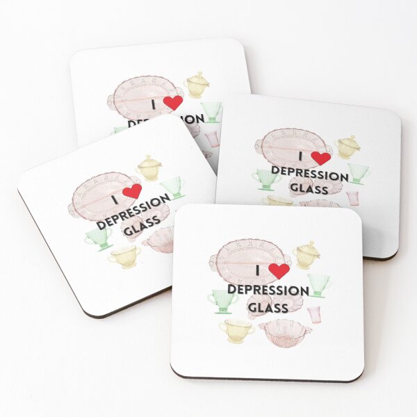 Item preview, I LOVE DEPRESSION GLASS Collectors designed and sold by meggyeggymoo.