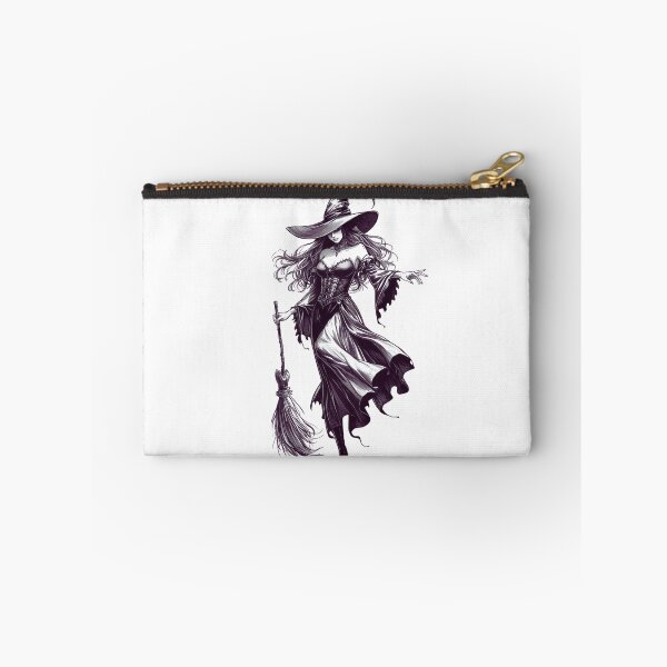 Item preview, Flying Gothic Witch designed and sold by BlondeBalance.