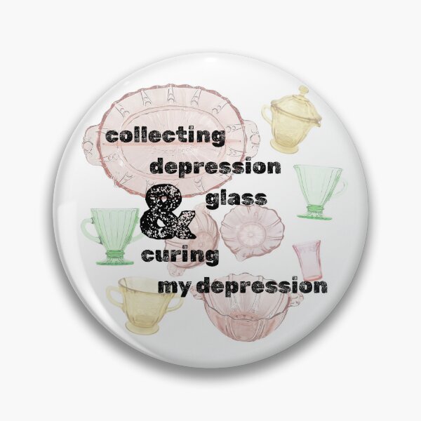 Item preview, Collecting Depression Glass & Curing My Depression designed and sold by meggyeggymoo.