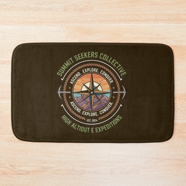 Item preview, Summit Seekers Collective – High Altitude Expedition Emblem designed and sold by Dogandesighn.