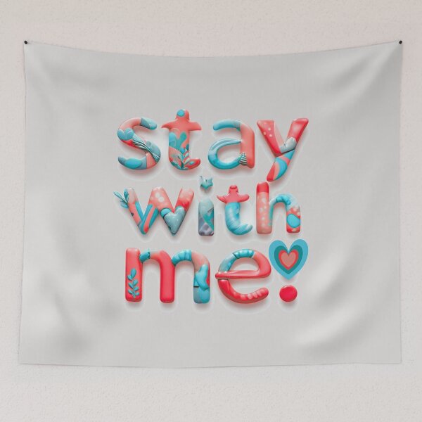 Item preview, stay with me - whimsical designed and sold by Stefrait-7.